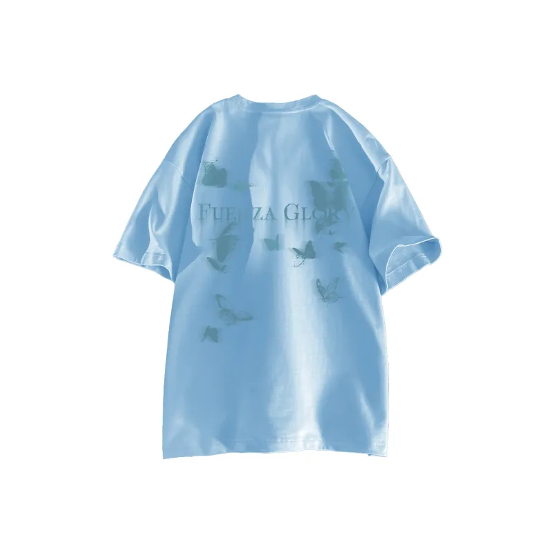 FUERZA T-Shirt Unisex Klein Blue-10