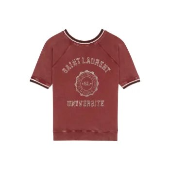 SAINT LAURENT T Shirt Women's Red
