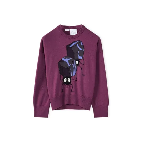 LOEWE x QIANYUQIANXUN SS22 Sweater Women's Fuchsia
