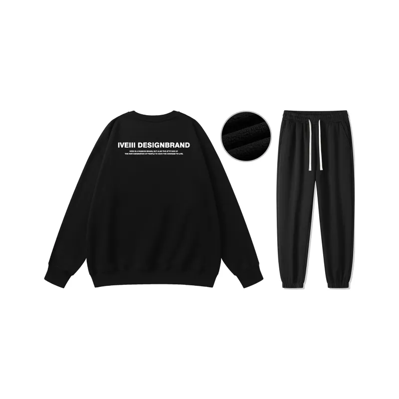 IVEIII Sweatshirt Sets Unisex-6