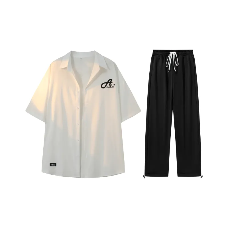 A.X.S.K Shirt Matching Set Unisex-6