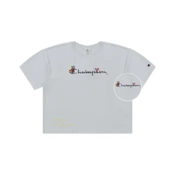 Champion SS22 T Shirt Women's Gray Blue
