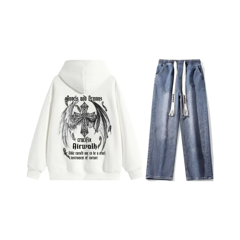 Airwalk Sweatshirt Sets Unisex-16