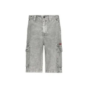 TRUE RELIGION Denim Shorts Men's Gray
