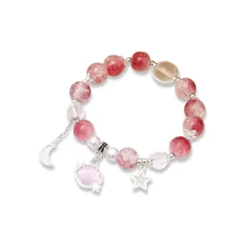 LuluCanaan Glass Cat Eye Bracelets Women's