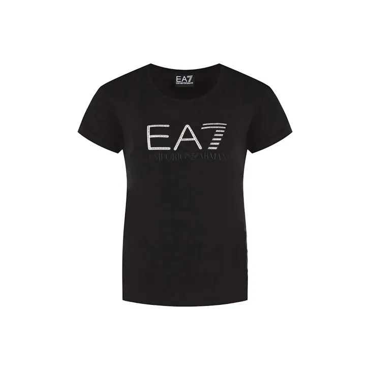 EMPORIO ARMANI EA7 T Shirt Women's Black-0