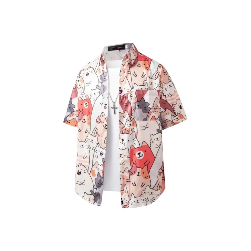 PIYOPIYO Shirts Unisex Pink-0
