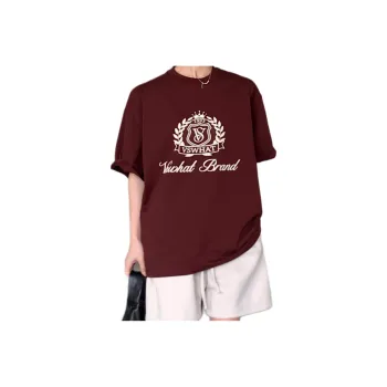 VS WHAT Drop Shoulder Sleeve T Shirt Unisex