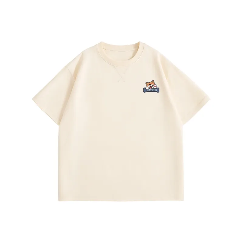 Cotton Gene Drop Shoulder Sleeve T Shirt Unisex-6