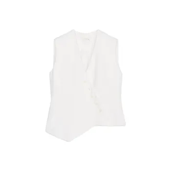 ZARA ZW Series Tank Top Women's Raw White