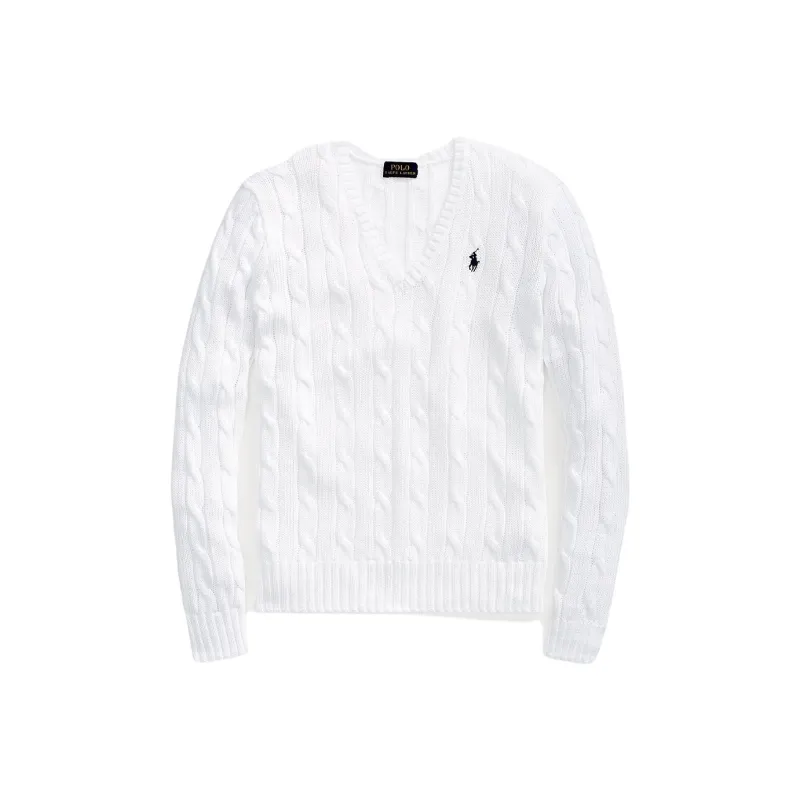 Polo Ralph Lauren Julianna Long-Sleeve Pullover 'White'-0