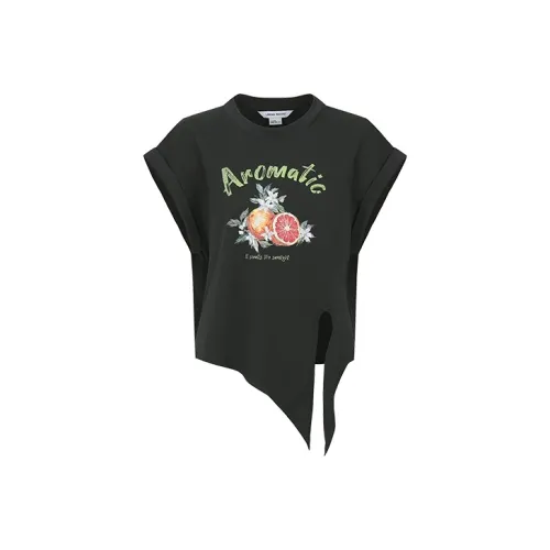 URBAN REVIVO T-Shirts Women's Dark Gray