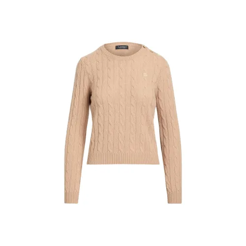 LAUREN RALPH LAUREN FW24 Sweater Women's Camel