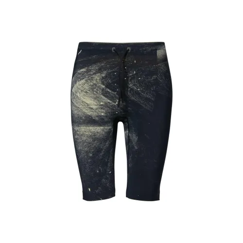 On Race Tights Sports Shorts Men's Black Spotlight