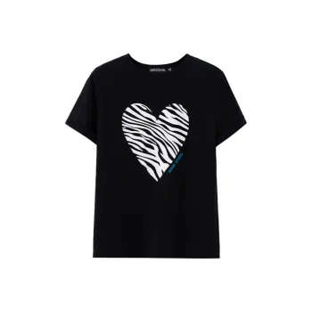 SOON FLOWER T Shirt Women's Black Summer