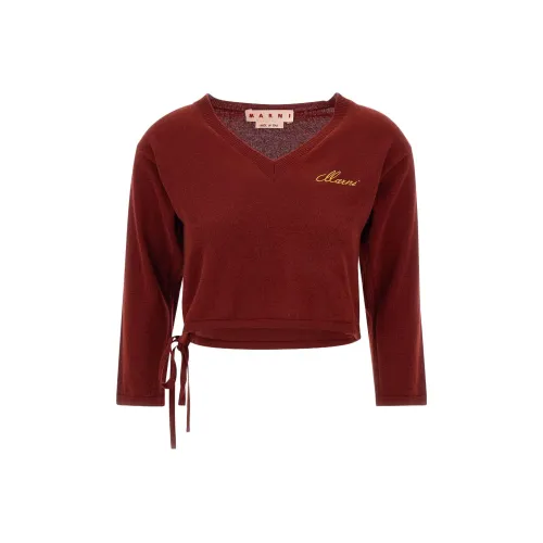 MARNI Sweaters Women's Burgundy