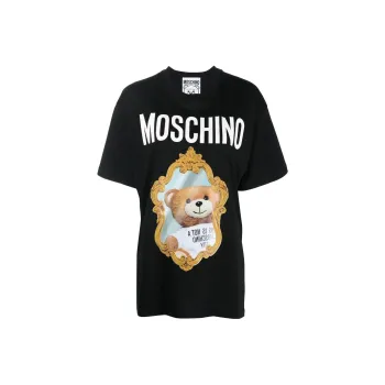 MOSCHINO FW22 Regular T Shirt Women's Black