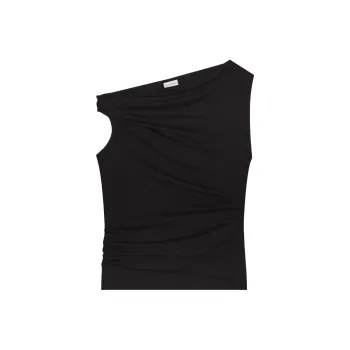 DRIES VAN NOTEN Off shoulder Jersey Top