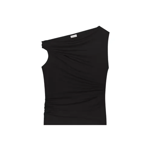 DRIES VAN NOTEN Off Shoulder Top Black