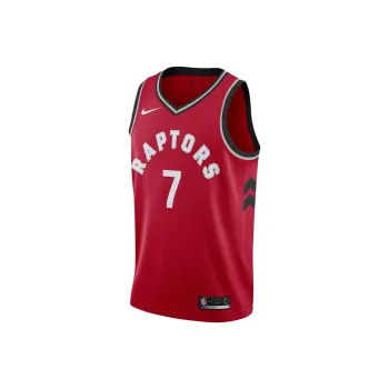 Nike NBA Collaboration Kyle Lowry Raptors Icon Edition Basketball Jerseys Men's Red