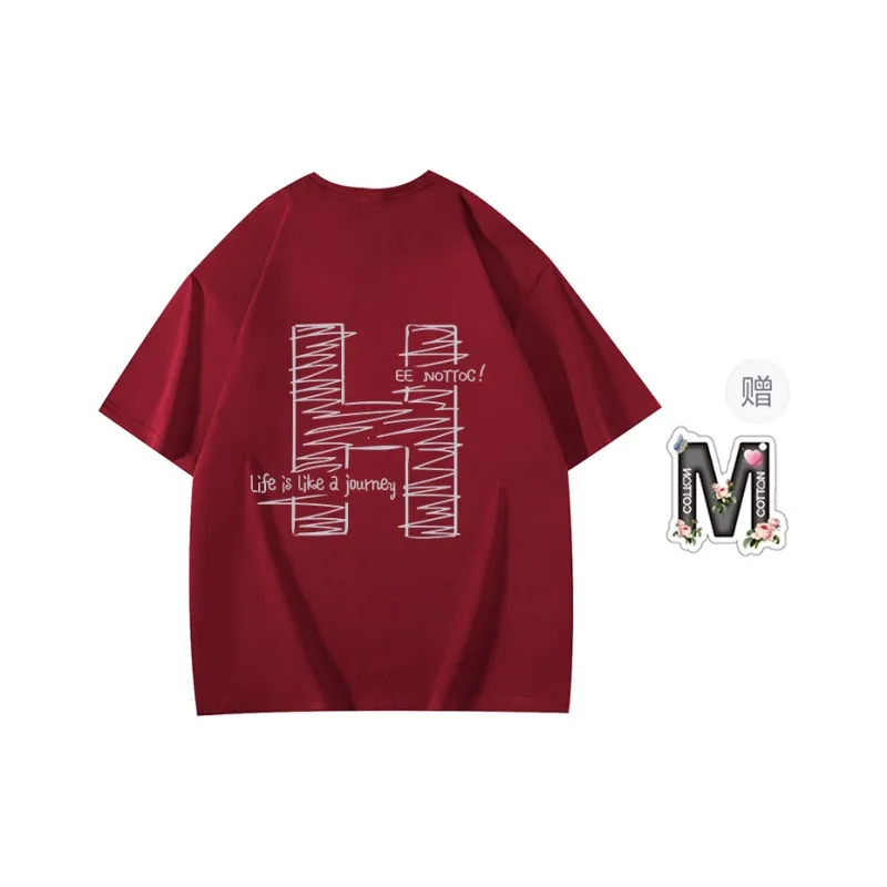 Cotton shopping T Shirts Unisex-45