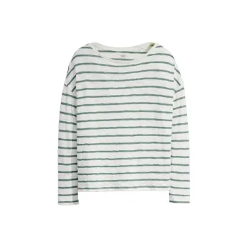 Levi's Margot Long Sleeve Tee T Shirt Women's White