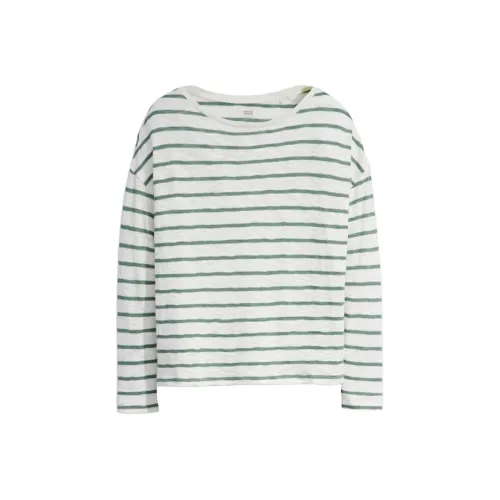 Levi's Margot Long Sleeve Tee T Shirt Women's White
