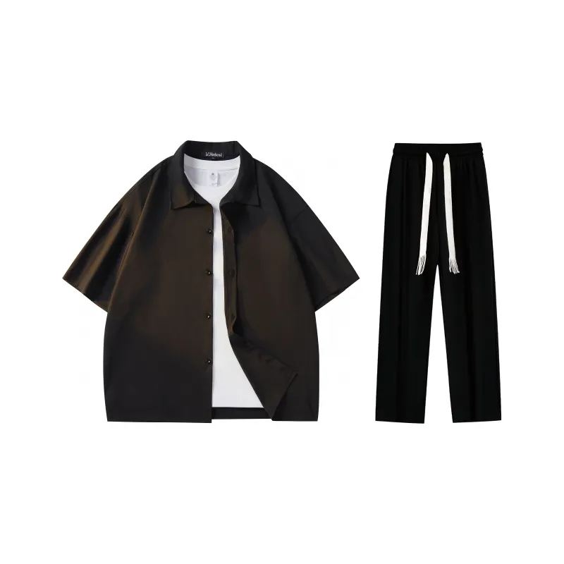 LA'T.WEEKEND Shirt Matching Set Unisex-0