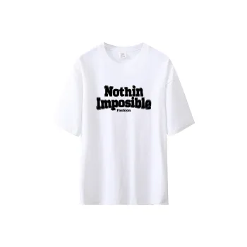 Cotton Gene Drop Shoulder Sleeve T Shirt Unisex