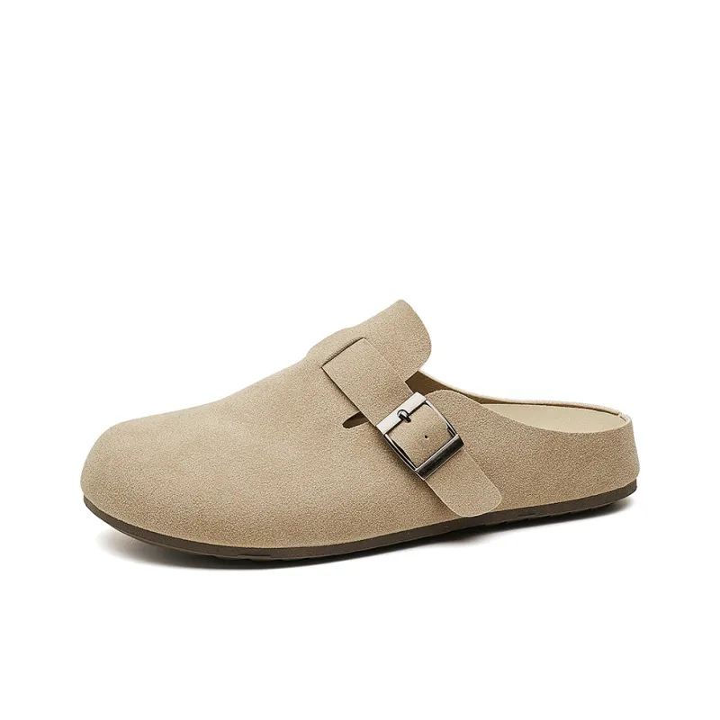 AAA SINCE 1955 Rubber Sole Abrasion Resistant Slip Resistant Closed Toe Slippers Women's-1