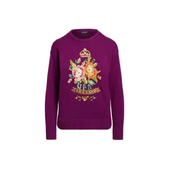 Polo Ralph Lauren FW22 Sweater Women's Purple