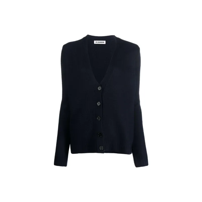 JIL SANDER Button down Cashmere Cardigan-0
