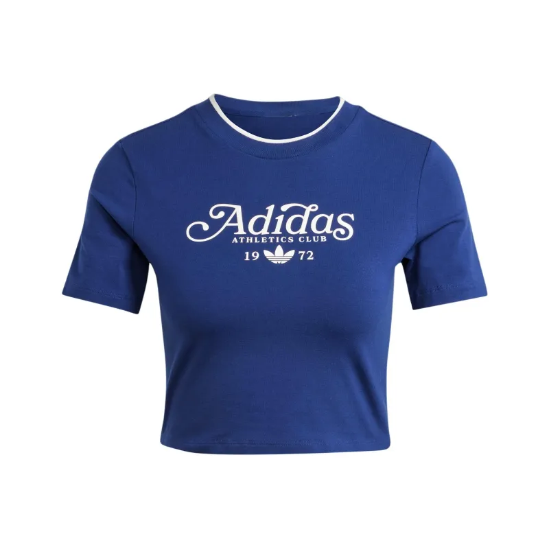 Adidas Originals T Shirt Women's Dark Blue-0