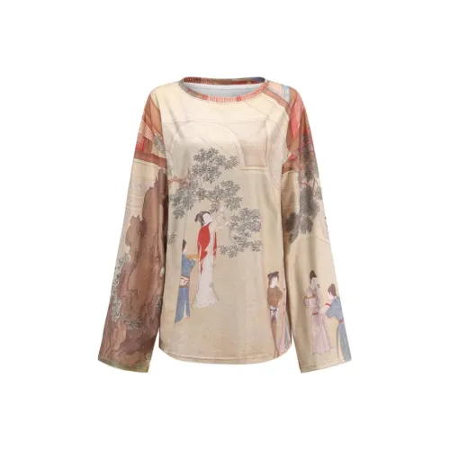 TAXIPHONE T Shirt Women's Vintage Print