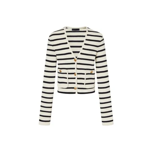 MOCO sweater effect Women's Blue White Stripes Color