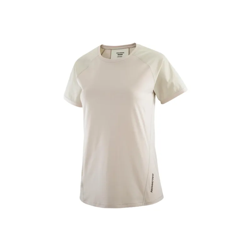 SALOMON OUTLINE Raglan Sleeve T Shirt Women's Rainy Sky Color-0