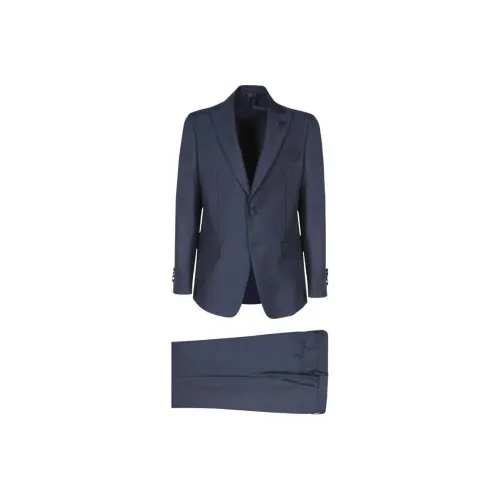 LARDINI Single breasted Wool Blend Suit