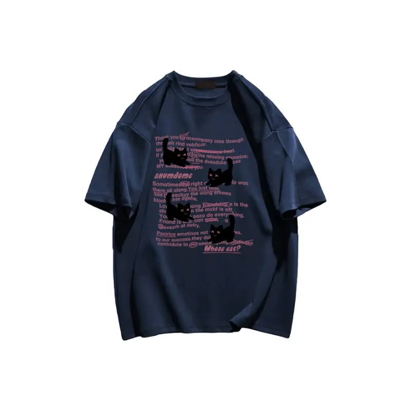 Cotton Shopping Regular T Shirt Women's-6