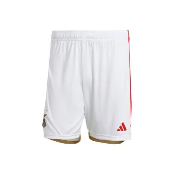 Adidas BENFICA 23/24 HOME SHORTS Soccer Bottoms Men's White