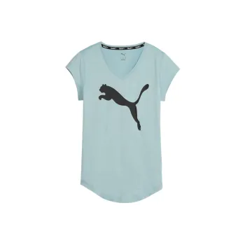 PUMA Train FavoriteHeather Cat T Shirt Women's Sapphire Stone 21
