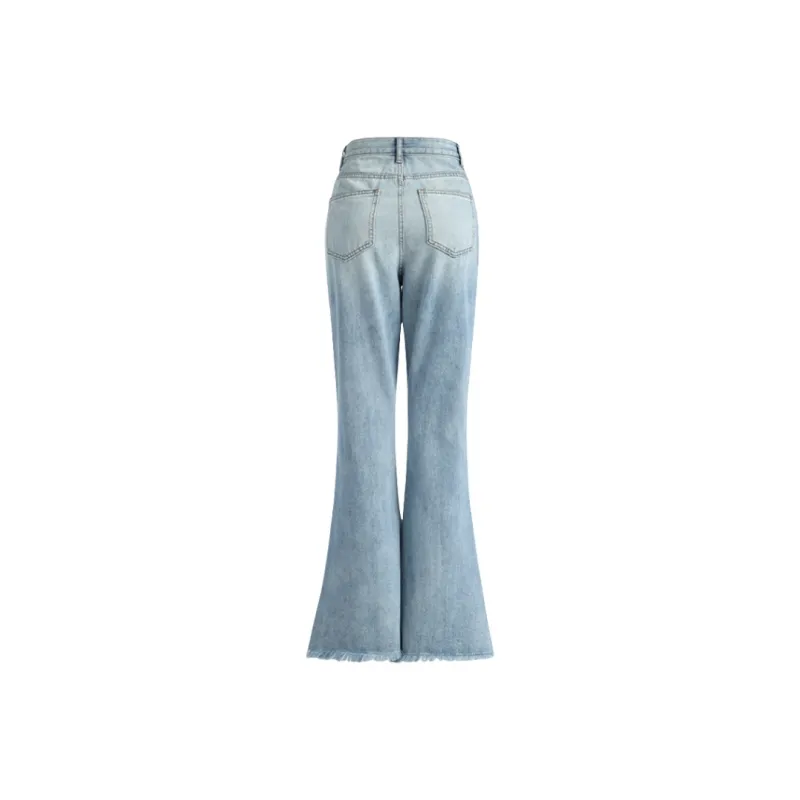 YGPRW Jeans Women's Light Blue-1