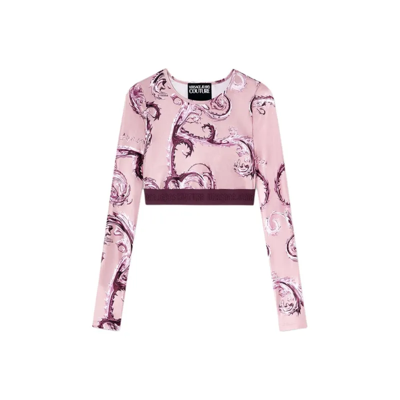 VERSACE JEANS COUTURE Watercolor Couture print Track Shorts-0