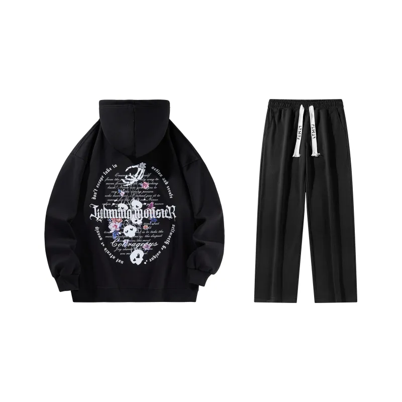 LIGHTNING MONSTER Sweatshirt Set Unisex-10