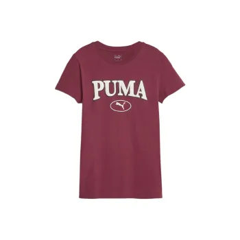PUMA Regular T-Shirt Women's Burgundy