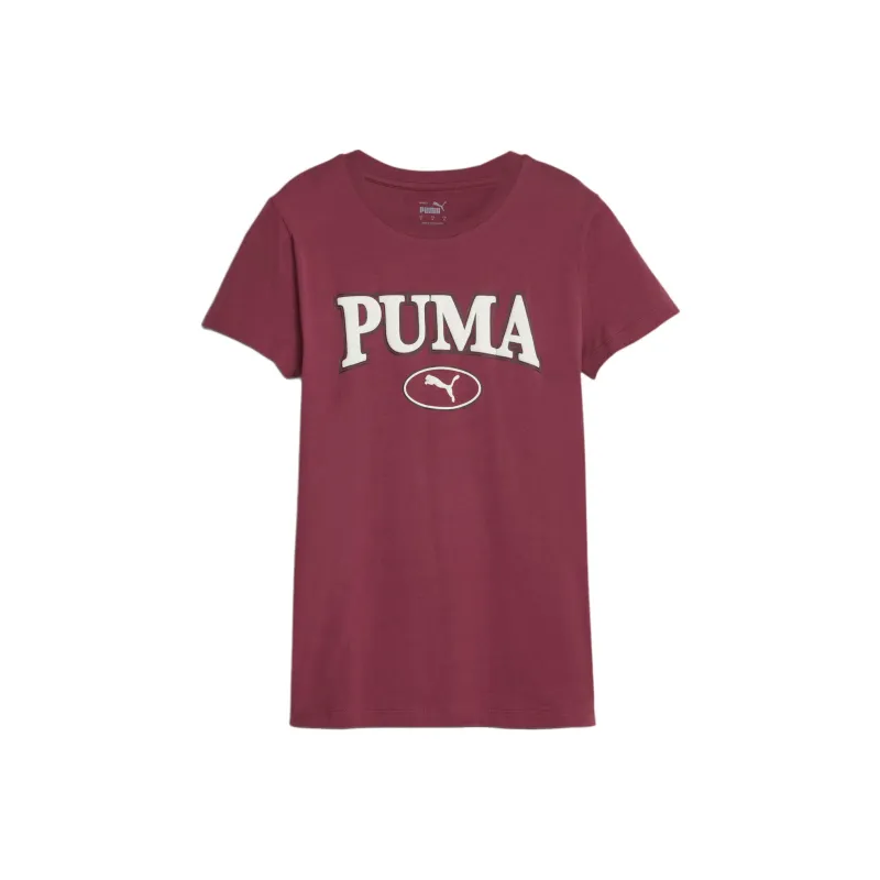 PUMA Regular T-Shirt Women's Burgundy-0