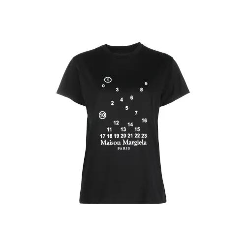Maison Margiela Graphic Printed Crewneck T Shirt
