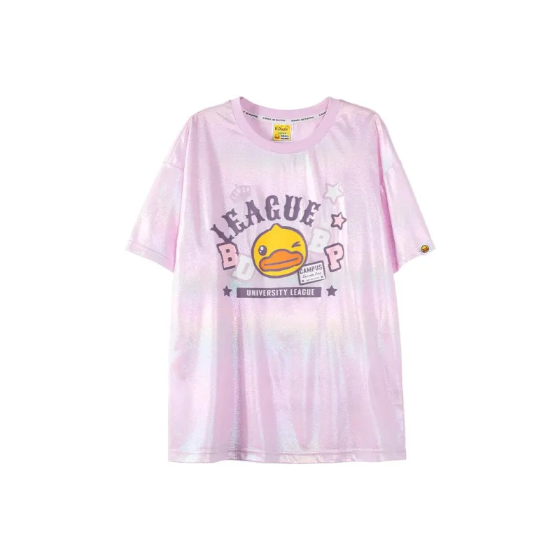 B.Duck T Shirts Women's Pink-0