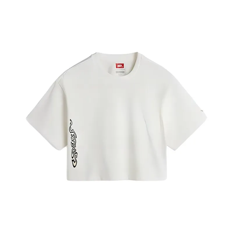 Vans SKATE BLURB T-SHIRT Drop Shoulder Sleeve T-Shirt Women's White-0