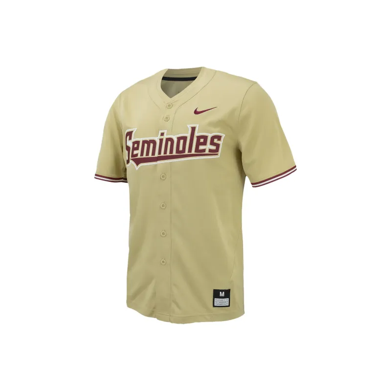 Nike Florida State Men's Nike College Replica Baseball Jersey-0