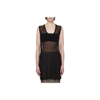 RICK OWENS/RO Tank Tops Women's Black